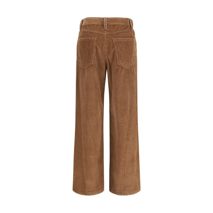 Brunello Cucinelli Sample Sale | Brunello Cucinelli Brown Cotton Casual Pants - | Designer outlet