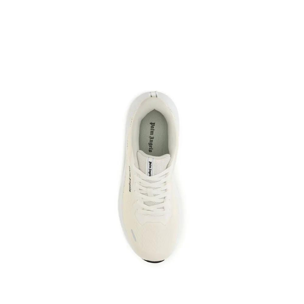 Palm Angels Sample Sale | Palm Angels Beige Fabric Low Top Sneakers - | Designer outlet