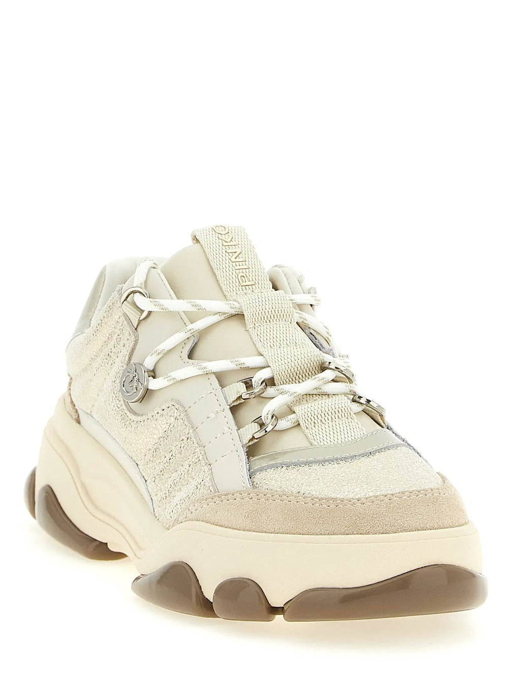 PINKO Sample Sale | PINKO Multicolor Cowhide Chunky Sneakers - | Designer outlet