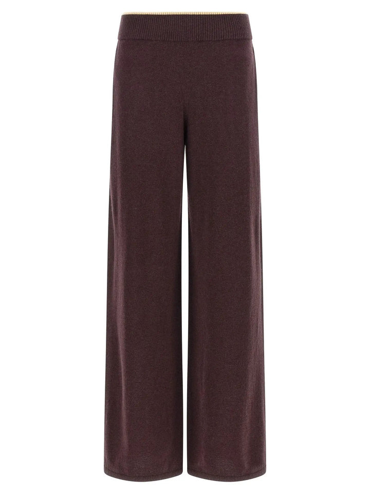 PINKO Sample Sale | PINKO Purple Wool Casual Pants - | Designer outlet