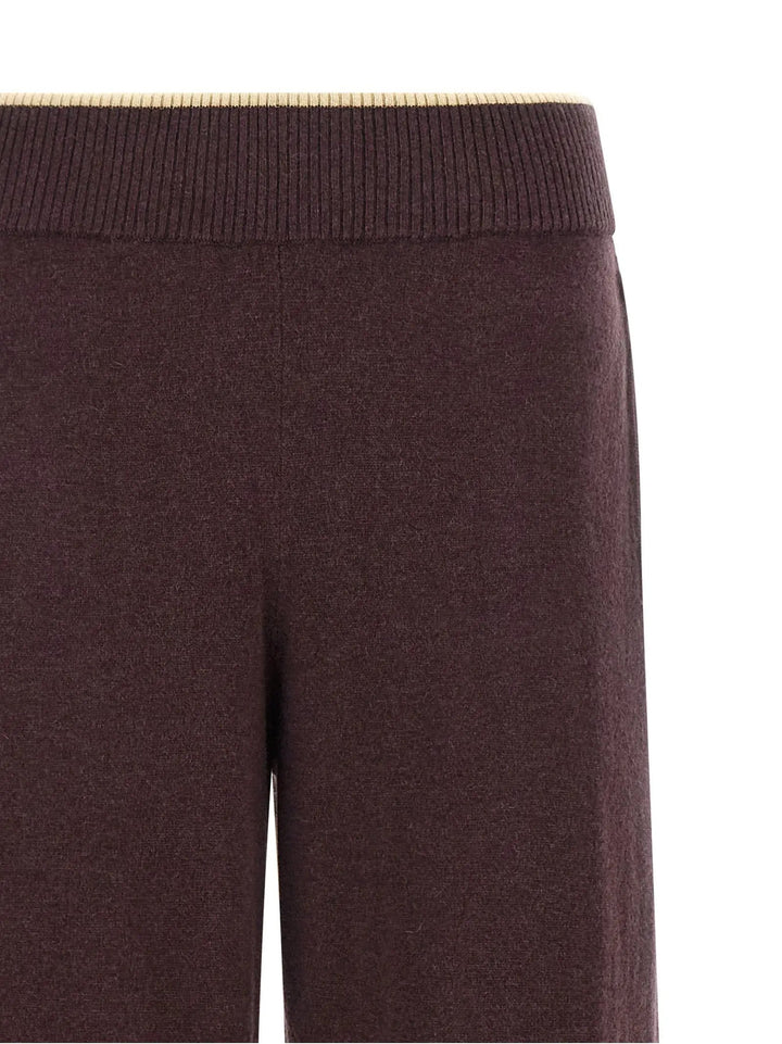 PINKO Sample Sale | PINKO Purple Wool Casual Pants - | Designer outlet