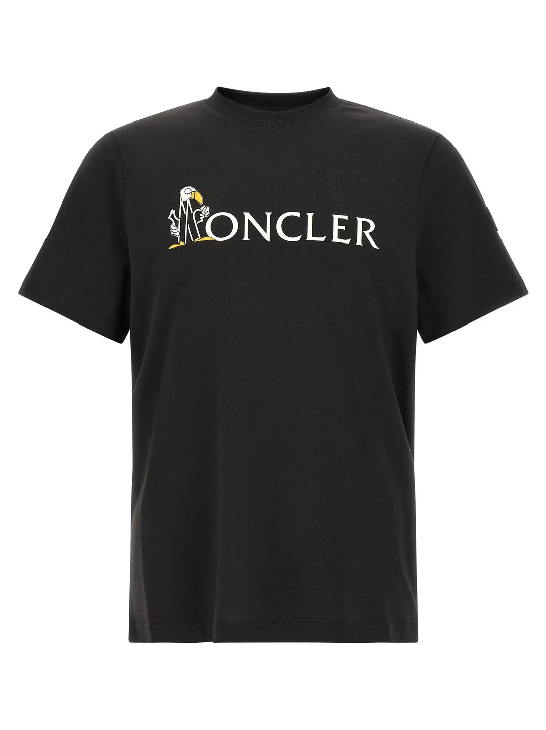 Moncler Sample Sale | Moncler Black Cotton T-Shirt - | Designer outlet