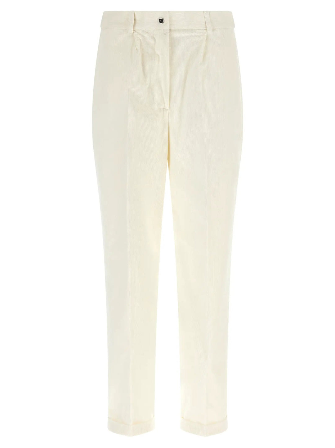 Kiton Sample Sale | Kiton White Cotton Casual Pants - | Designer outlet