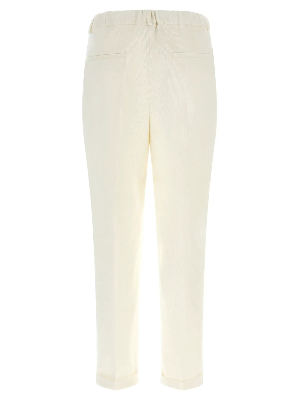 Kiton Sample Sale | Kiton White Cotton Casual Pants - | Designer outlet