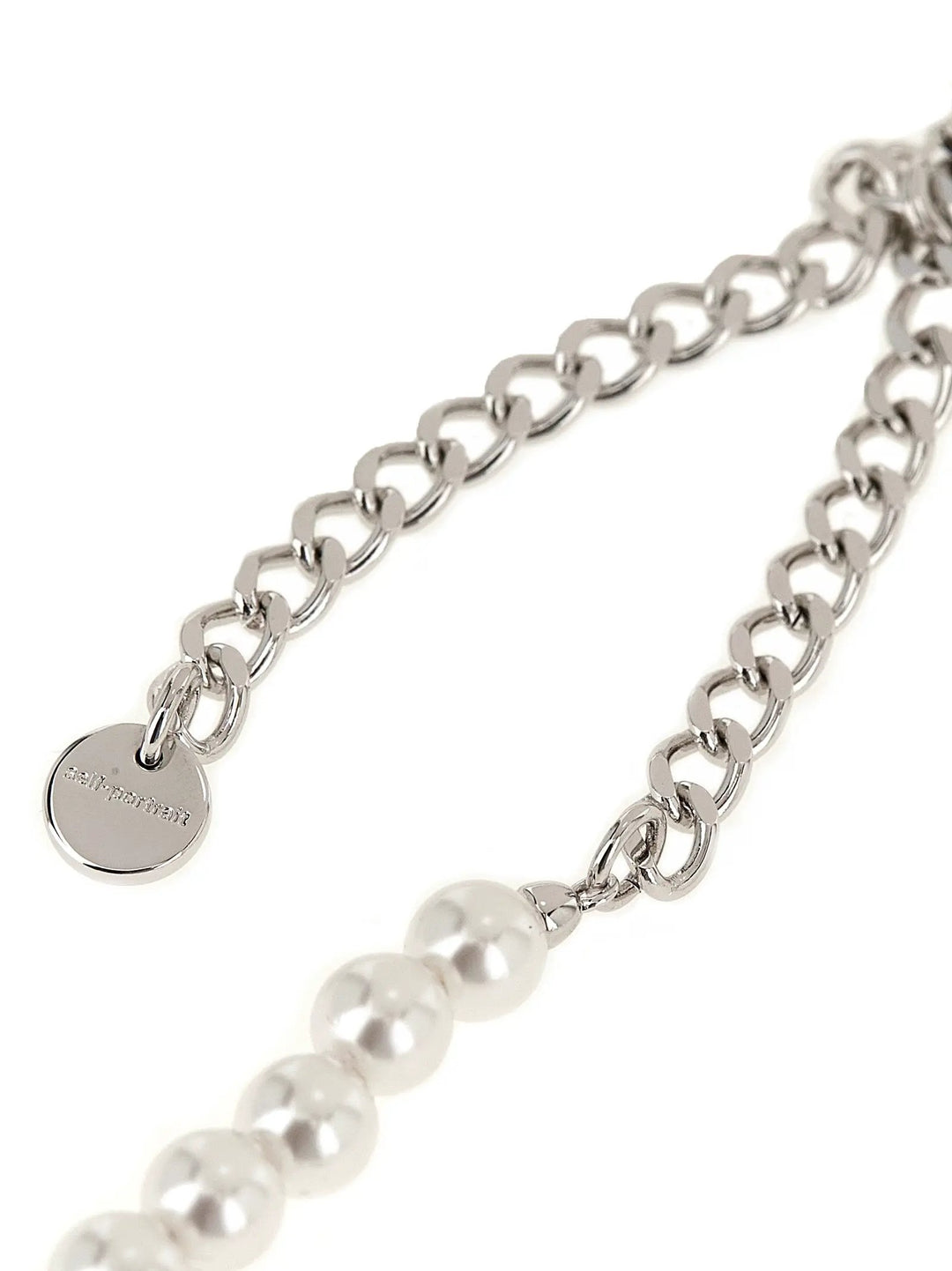 Self-Portrait Sample Sale | Self-Portrait Bicolor Brass Necklace - | Designer outlet