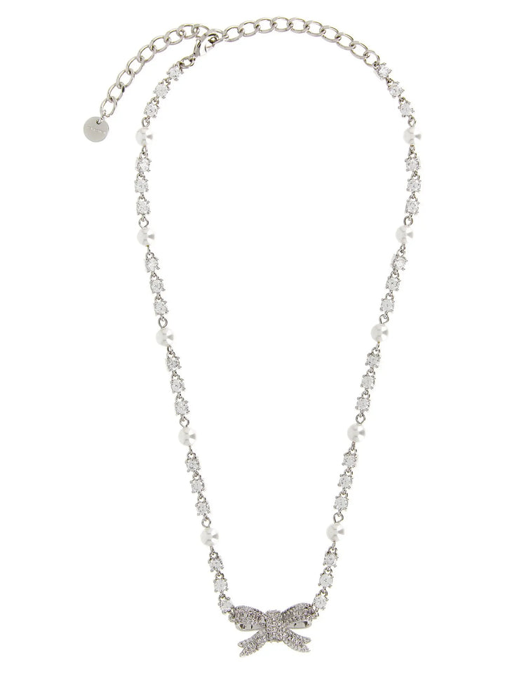 Self-Portrait Sample Sale | Self-Portrait Silver Brass Necklace - | Designer outlet