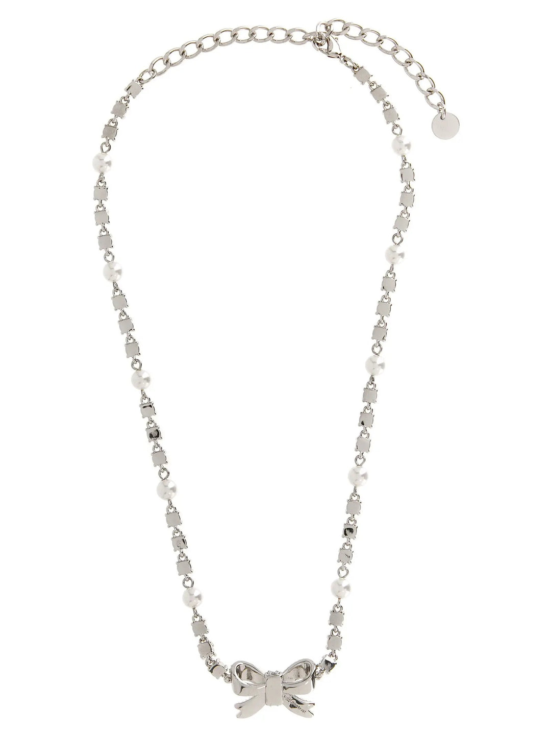 Self-Portrait Sample Sale | Self-Portrait Silver Brass Necklace - | Designer outlet