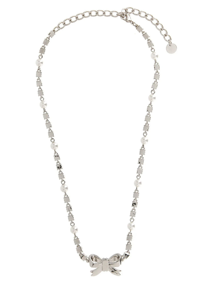 Self-Portrait Sample Sale | Self-Portrait Silver Brass Necklace - | Designer outlet
