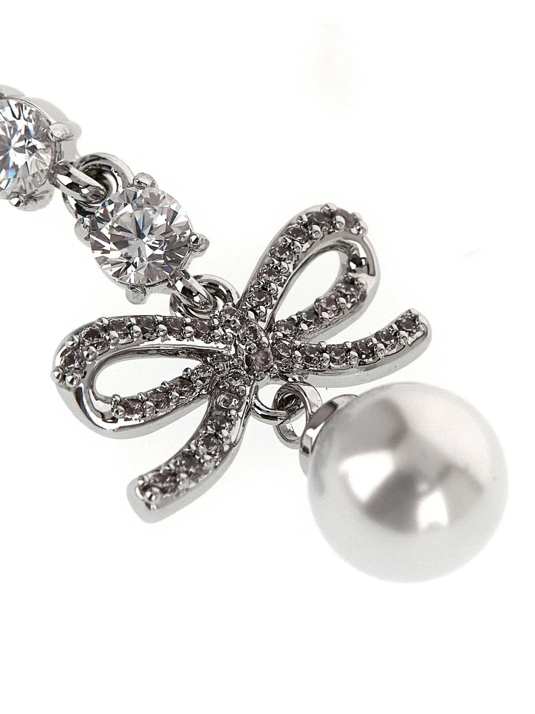 Self-Portrait Sample Sale | Self-Portrait Silver Brass Earrings - | Designer outlet