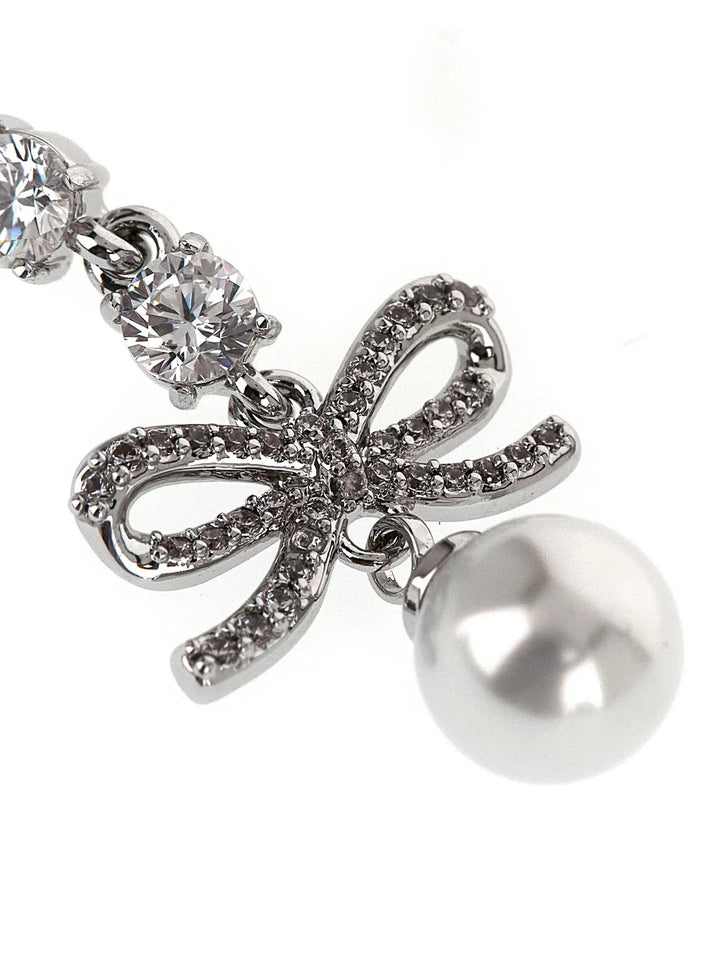 Self-Portrait Sample Sale | Self-Portrait Silver Brass Earrings - | Designer outlet