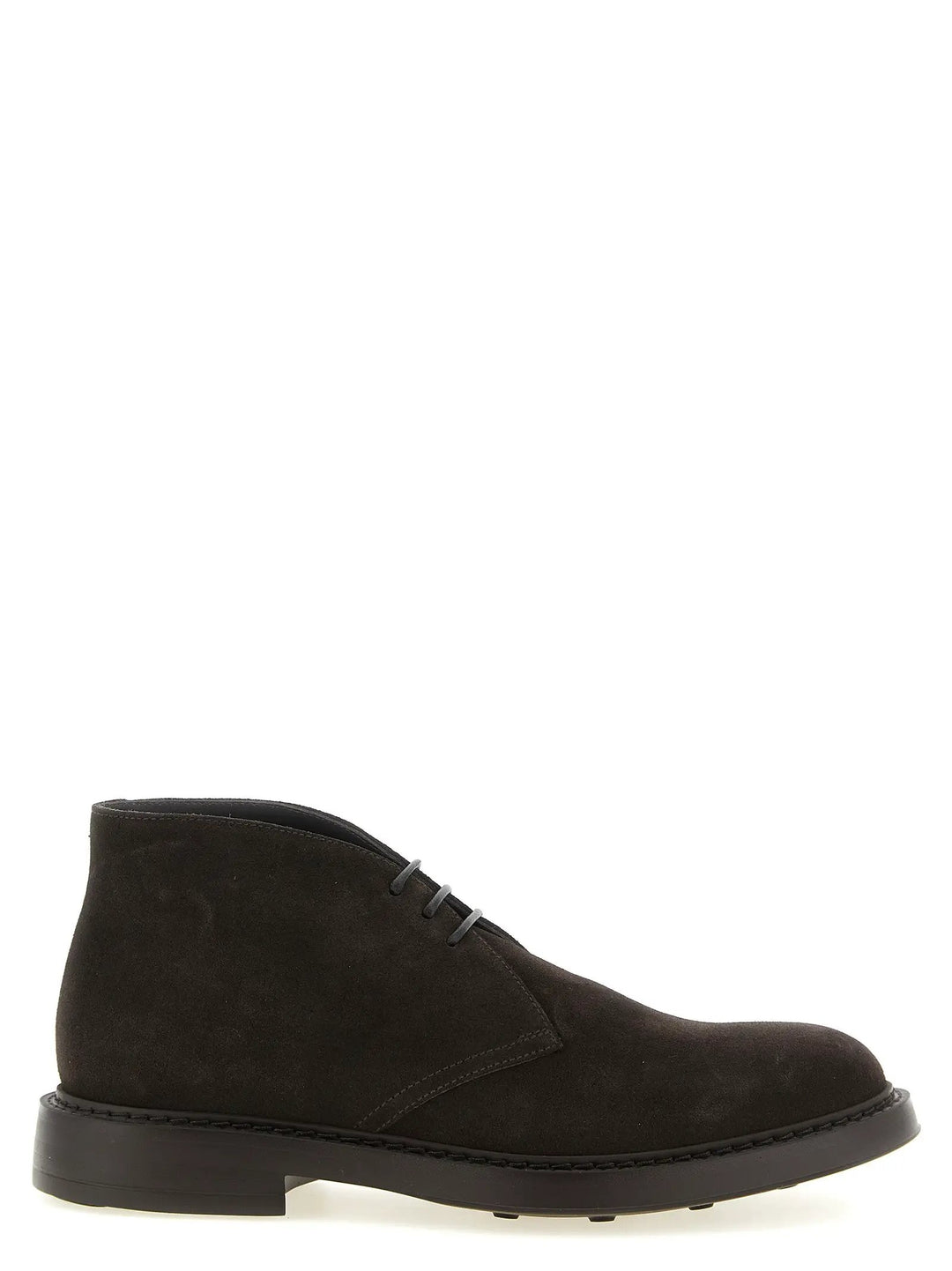 Doucal's Sample Sale | Doucal's Brown Lamb Leather Ankle Boots - | Designer outlet