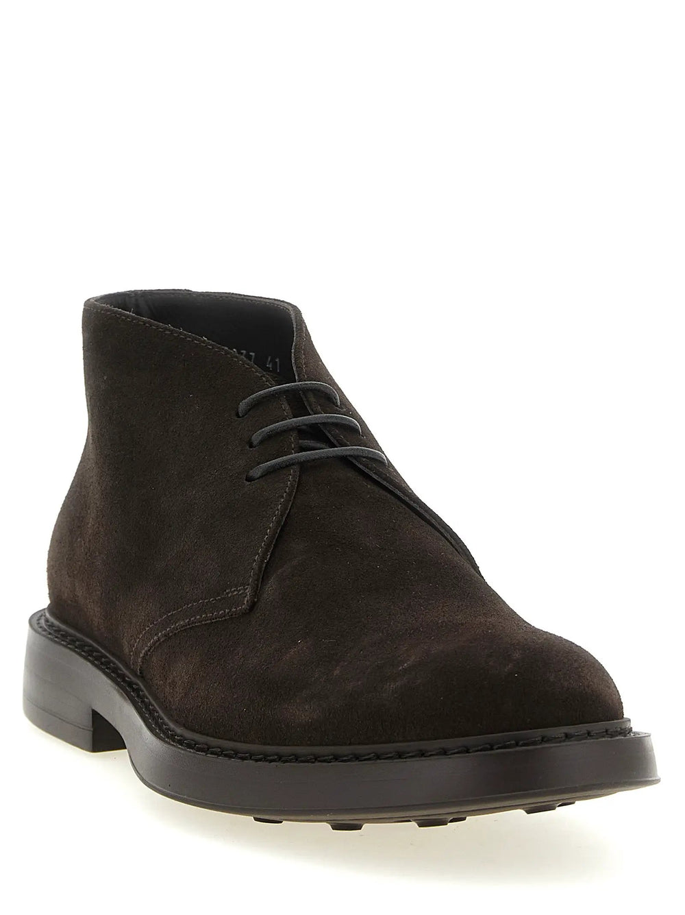 Doucal's Sample Sale | Doucal's Brown Lamb Leather Ankle Boots - | Designer outlet