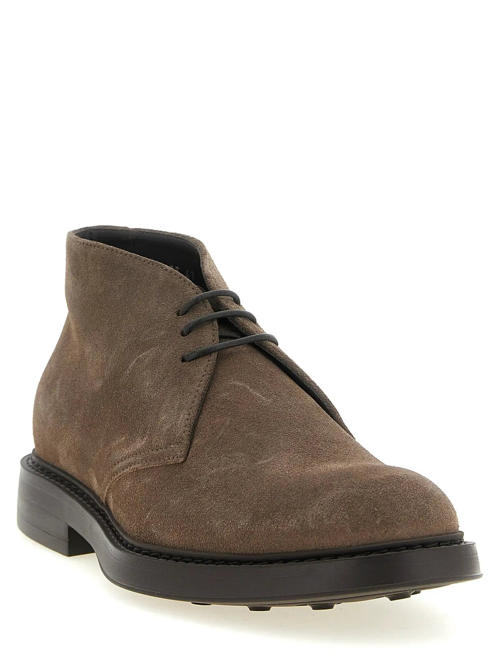 Doucal's Sample Sale | Doucal's Brown Lamb Leather Ankle Boots - | Designer outlet