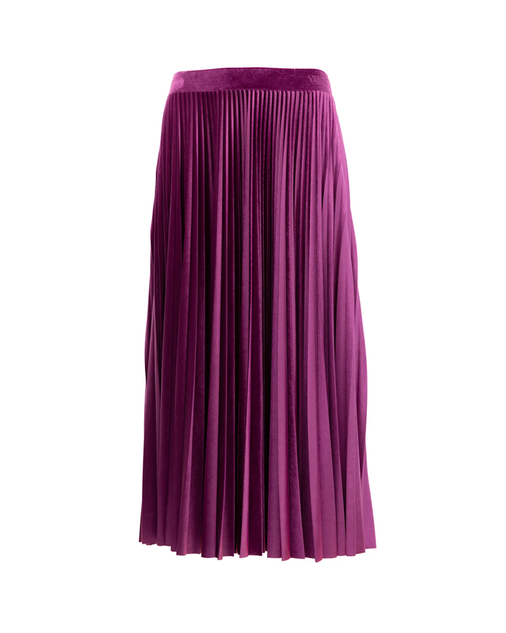Valentino Garavani Sample Sale | Valentino Garavani Women Purple Silk Skirt - | Designer outlet