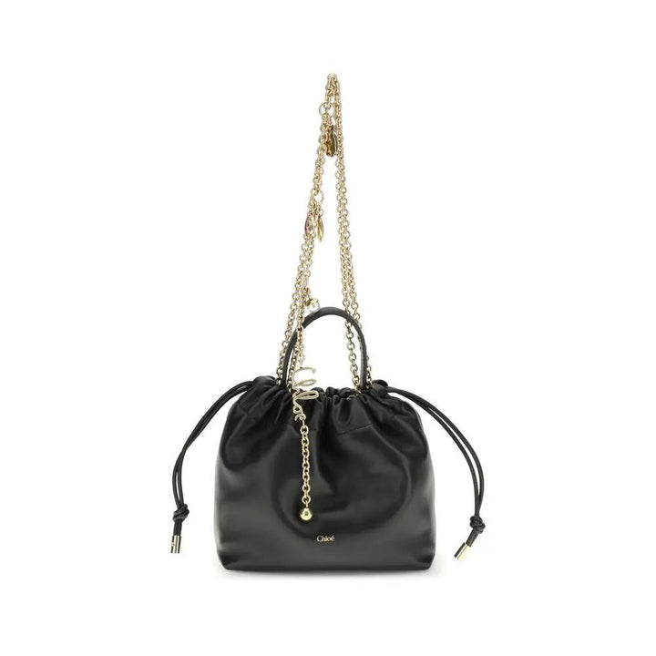 Chloé Sample Sale | Chloé Black Calf Leather Bos Taurus Shoulder Bag - | Designer outlet