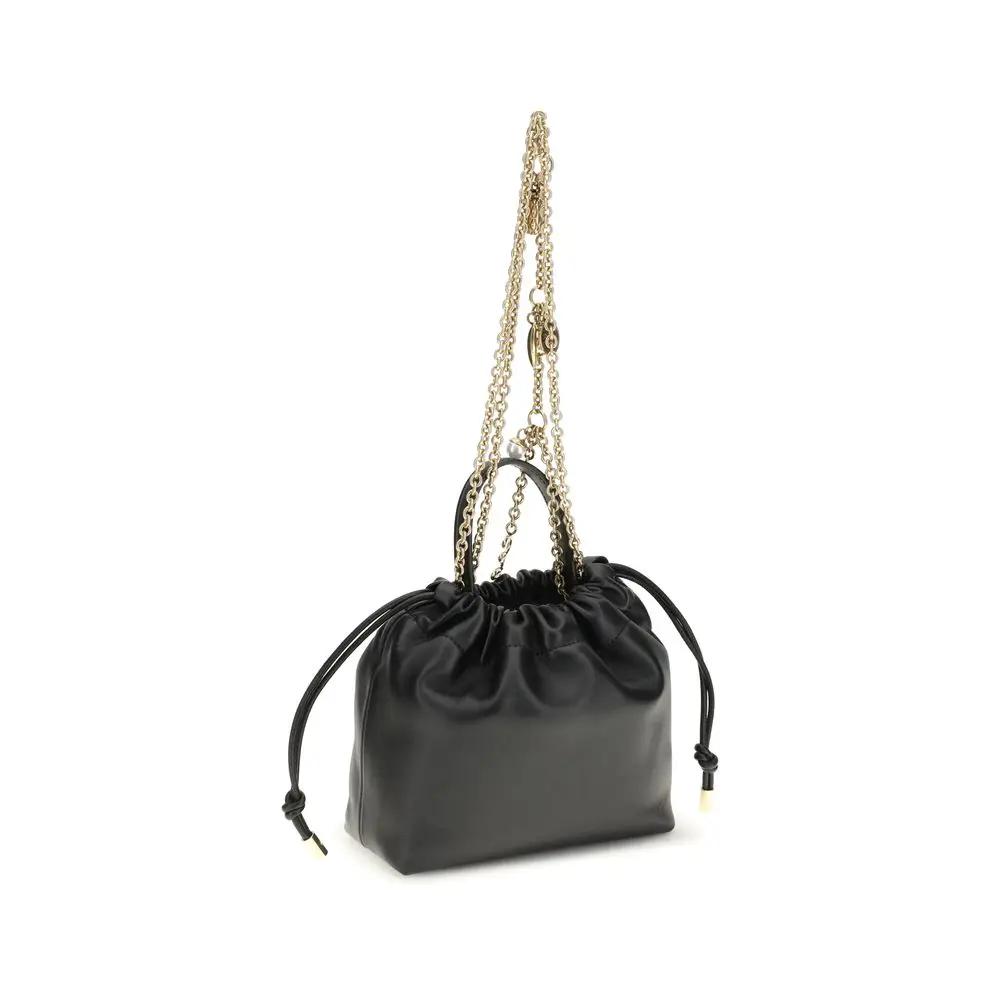 Chloé Sample Sale | Chloé Black Calf Leather Bos Taurus Shoulder Bag - | Designer outlet