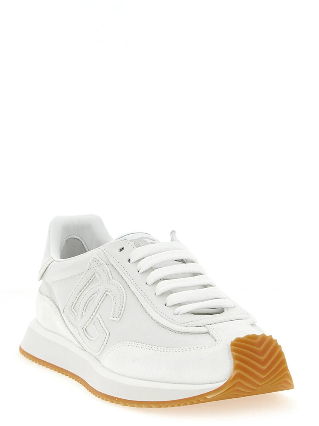 Dolce &amp; Gabbana Sample Sale | Dolce &amp; Gabbana White Calfskin Low Top Sneakers - | Designer outlet
