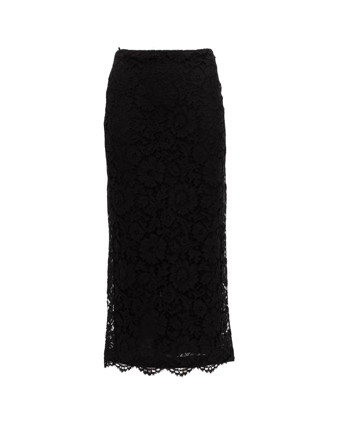 Valentino Garavani Sample Sale | Valentino Garavani Women Black Lace Skirt - | Designer outlet