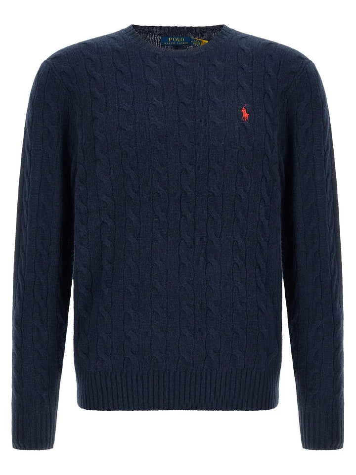 Polo Ralph Lauren Sample Sale | Polo Ralph Lauren Blue Wool Cardigan - | Designer outlet