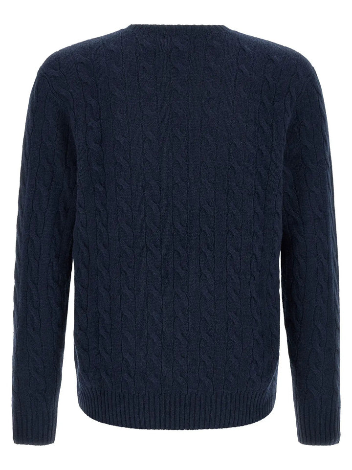 Polo Ralph Lauren Sample Sale | Polo Ralph Lauren Blue Wool Cardigan - | Designer outlet