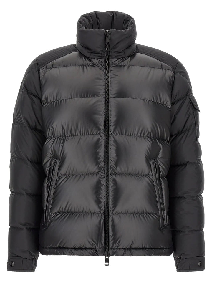 Moncler Sample Sale | Moncler Black Polyester Full-Length Jacket - | Designer outlet