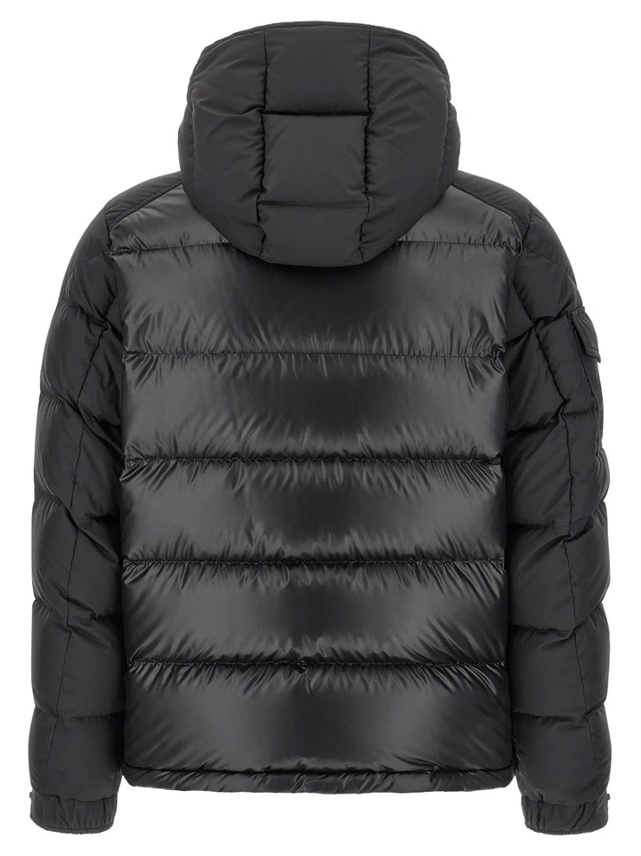 Moncler Sample Sale | Moncler Black Polyester Full-Length Jacket - | Designer outlet