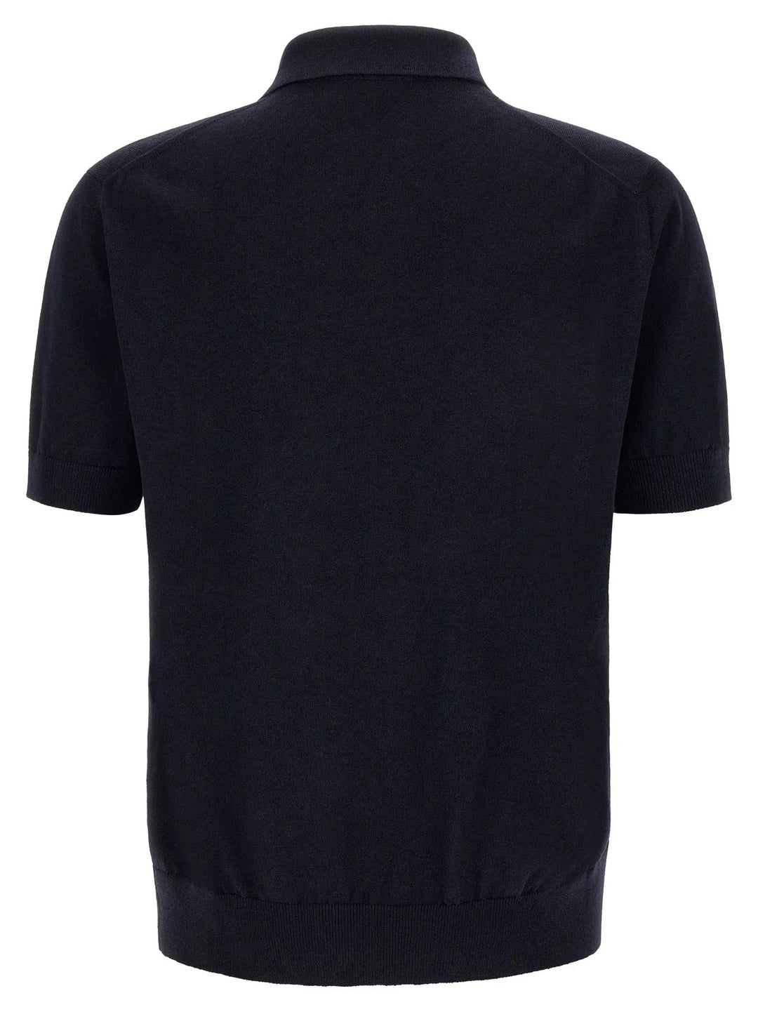 Dolce &amp; Gabbana Sample Sale | Dolce &amp; Gabbana Blue Virgin Wool Polo Shirt - | Designer outlet