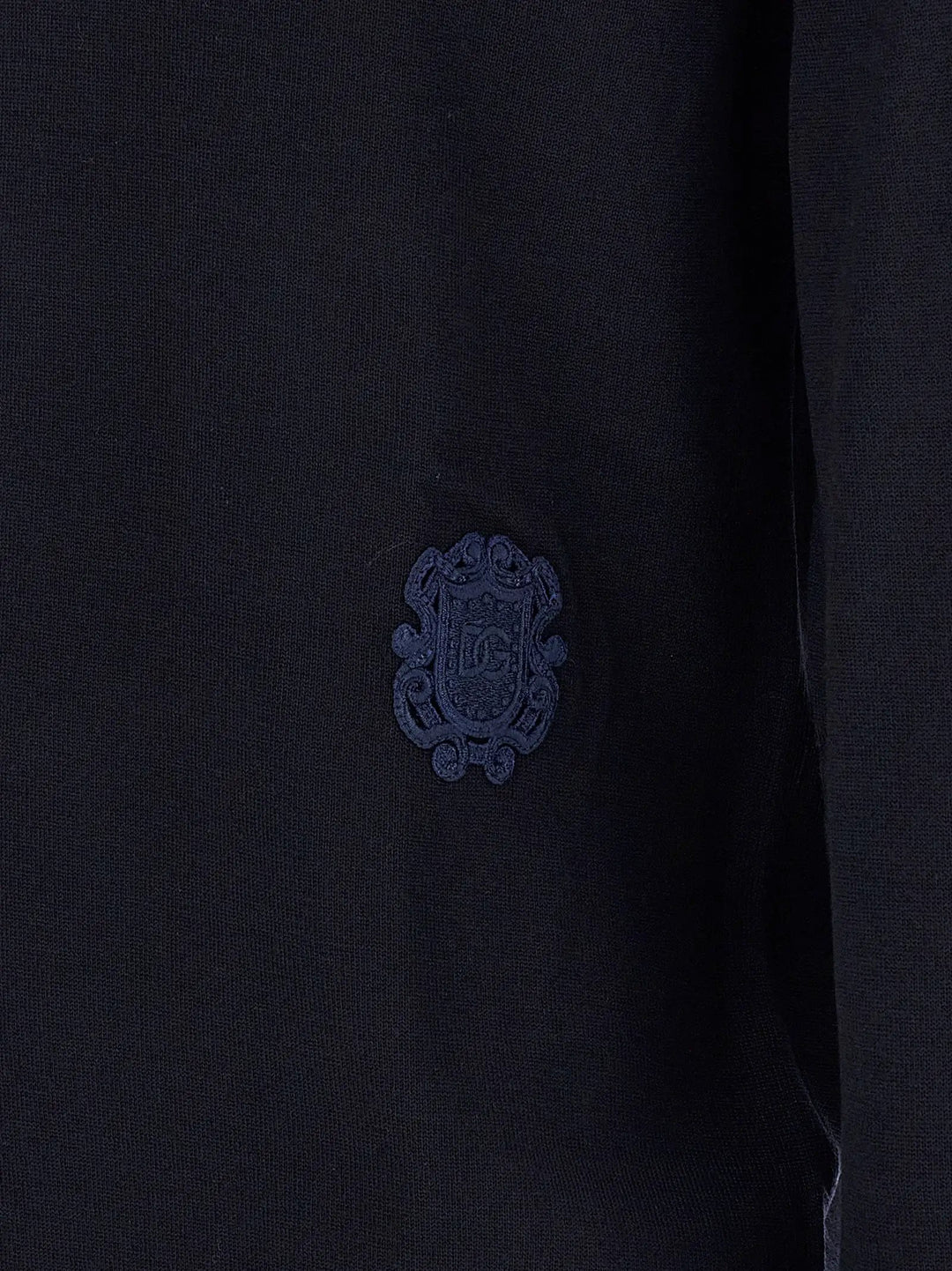 Dolce &amp; Gabbana Sample Sale | Dolce &amp; Gabbana Blue Virgin Wool Cardigan - | Designer outlet