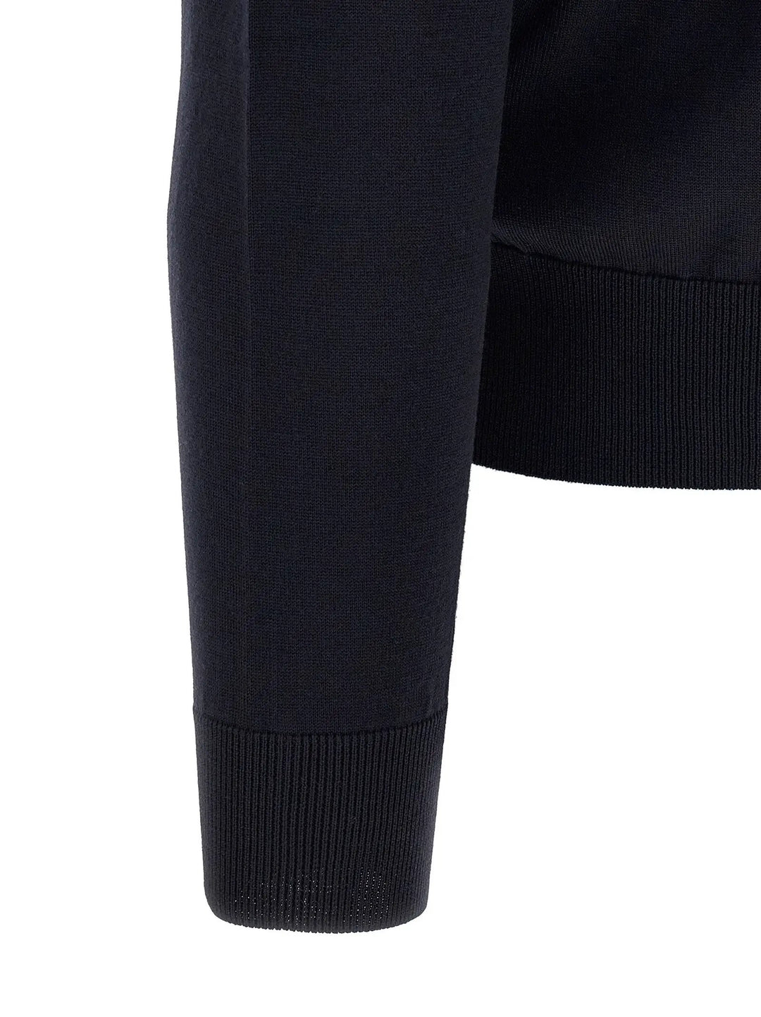 Dolce &amp; Gabbana Sample Sale | Dolce &amp; Gabbana Blue Virgin Wool Cardigan - | Designer outlet