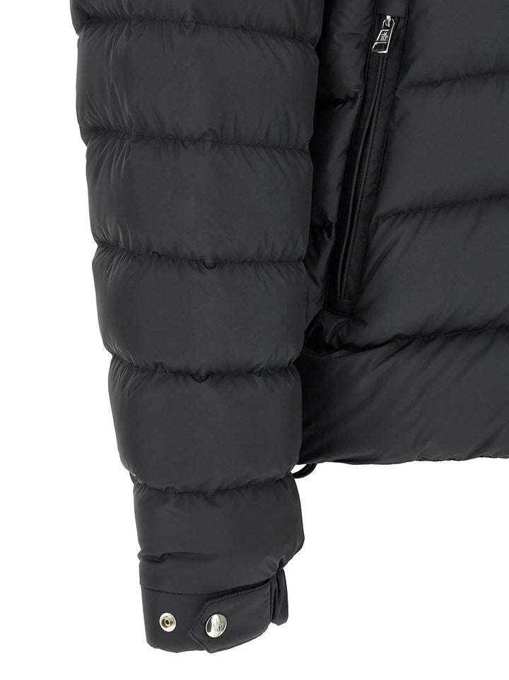 Moncler Sample Sale | Moncler Black Polyester Full-Length Jacket - | Designer outlet