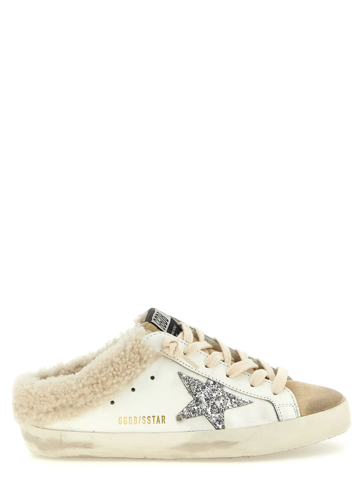 Golden Goose Sample Sale | Golden Goose White Leather Chunky Sneakers - | Designer outlet