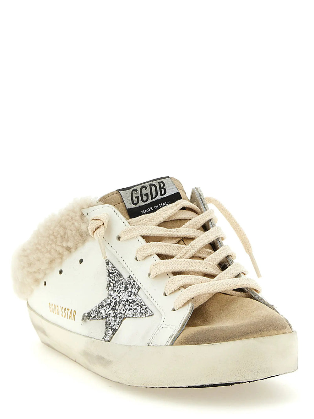 Golden Goose Sample Sale | Golden Goose White Leather Chunky Sneakers - | Designer outlet
