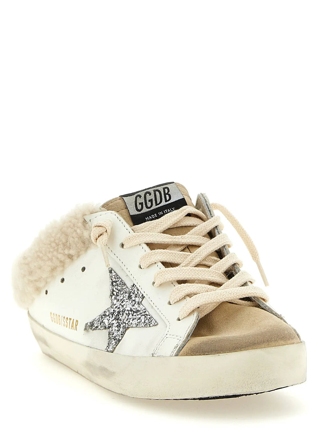 Golden Goose Sample Sale | Golden Goose White Leather Chunky Sneakers - | Designer outlet