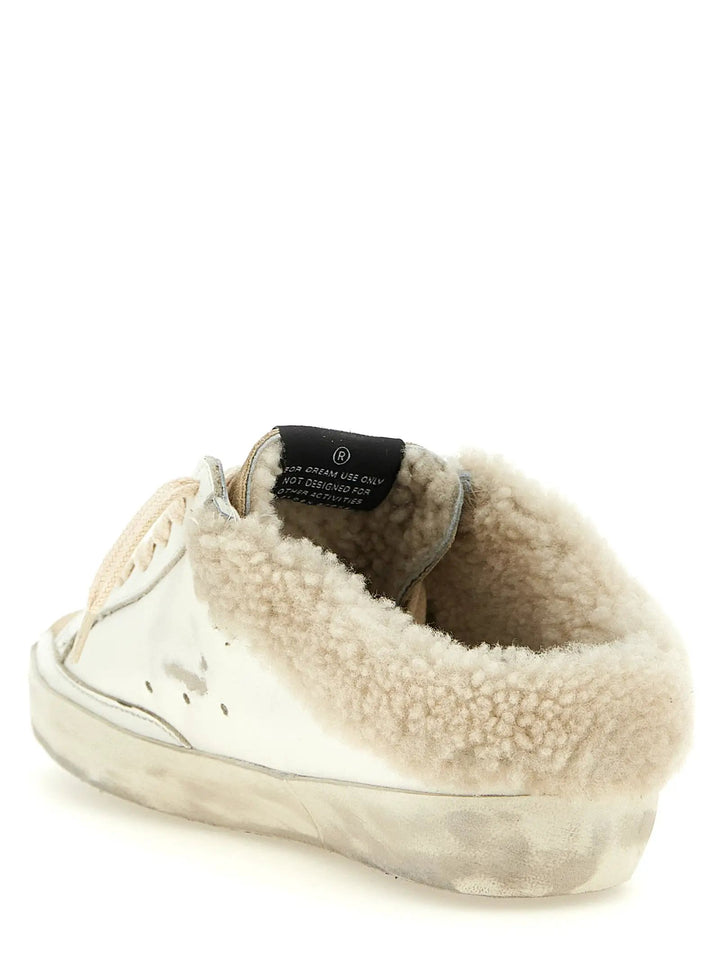 Golden Goose Sample Sale | Golden Goose White Leather Chunky Sneakers - | Designer outlet