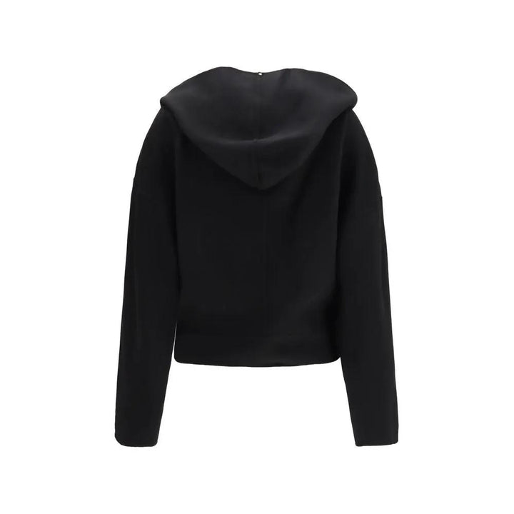 Max Mara Sample Sale | Max Mara Black Wool Oves Aries Full-Length Jacket - | Designer outlet