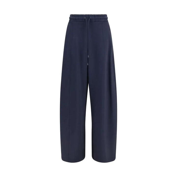 Max Mara Sample Sale | Max Mara Blue Polyamide Casual Pants - | Designer outlet