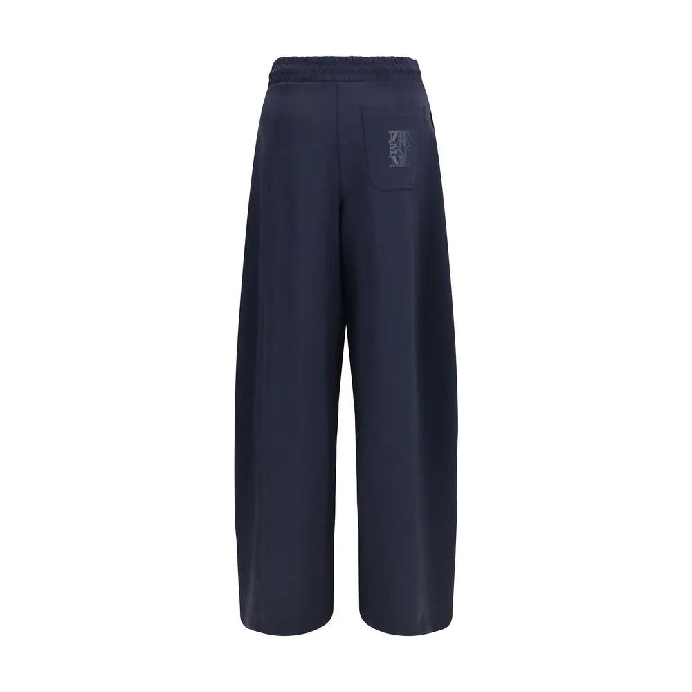 Max Mara Sample Sale | Max Mara Blue Polyamide Casual Pants - | Designer outlet