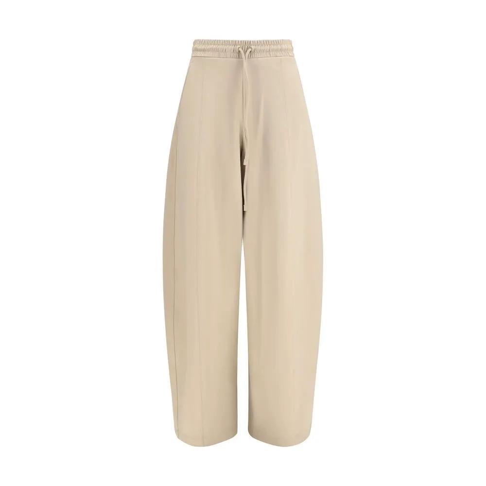 Max Mara Sample Sale | Max Mara Beige Polyamide Athletic Pants - | Designer outlet