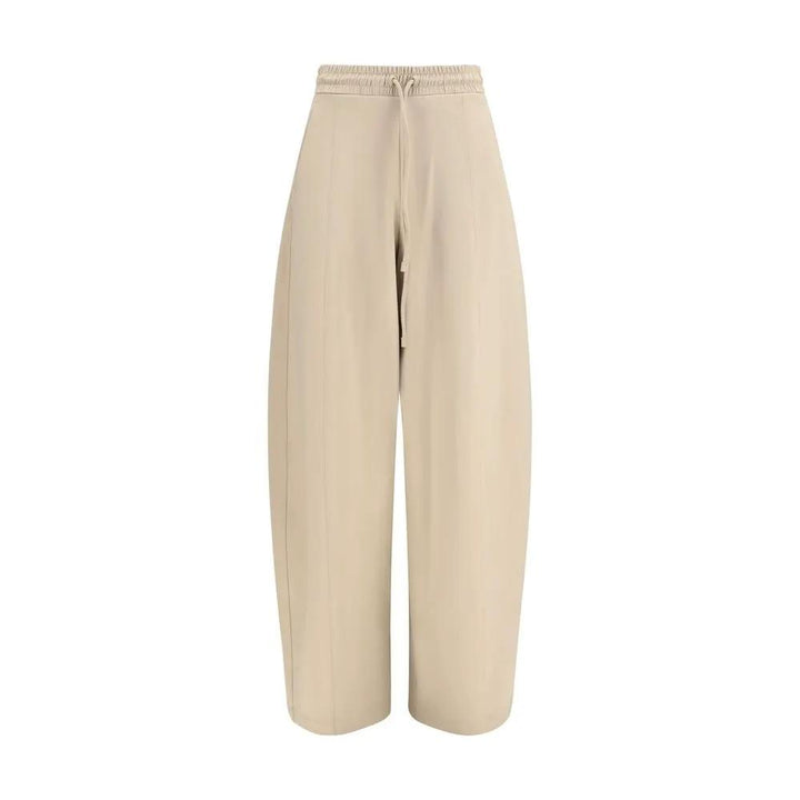 Max Mara Sample Sale | Max Mara Beige Polyamide Athletic Pants - | Designer outlet