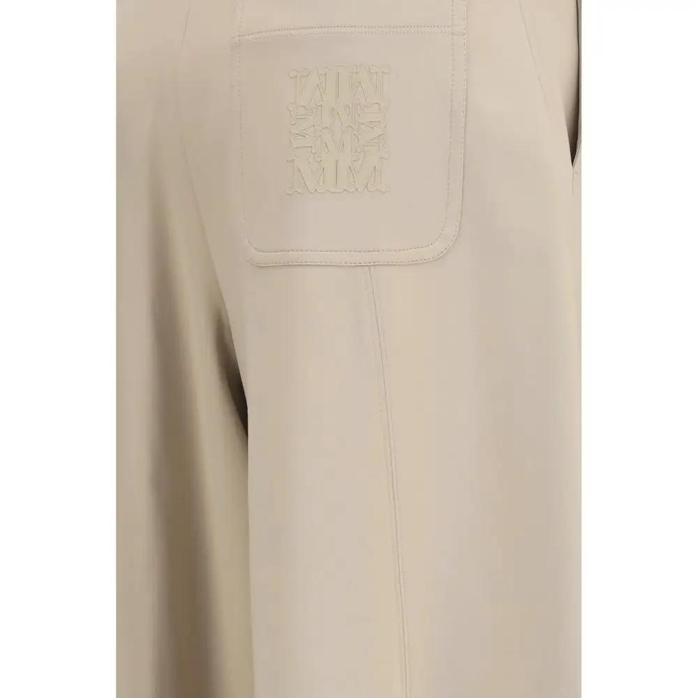 Max Mara Sample Sale | Max Mara Beige Polyamide Athletic Pants - | Designer outlet