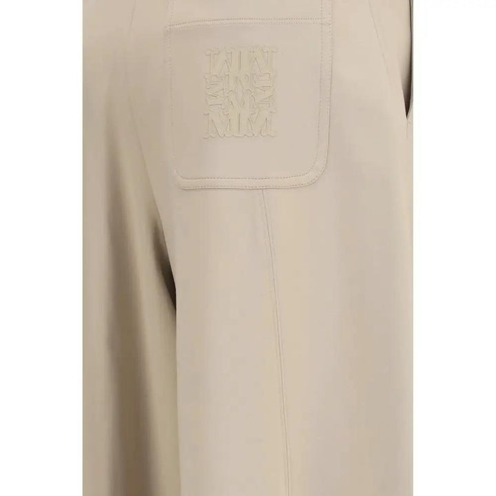 Max Mara Sample Sale | Max Mara Beige Polyamide Athletic Pants - | Designer outlet