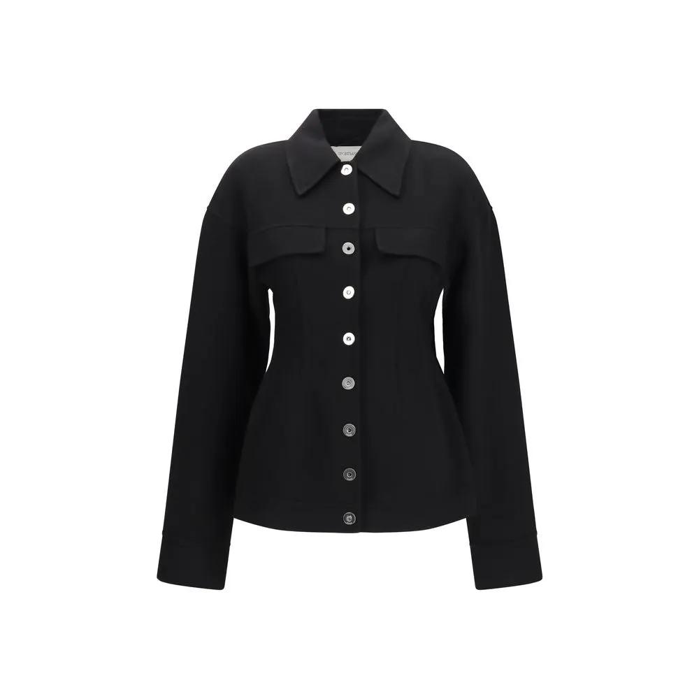 Max Mara Sample Sale | Max Mara Black Wool Oves Aries Coat - | Designer outlet