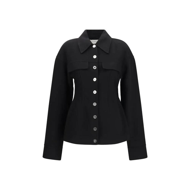 Max Mara Sample Sale | Max Mara Black Wool Oves Aries Coat - | Designer outlet