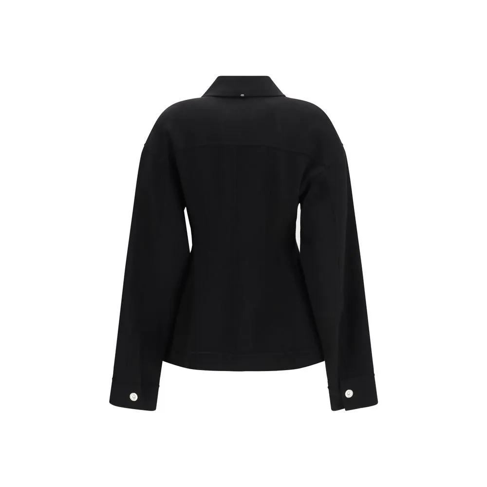 Max Mara Sample Sale | Max Mara Black Wool Oves Aries Coat - | Designer outlet