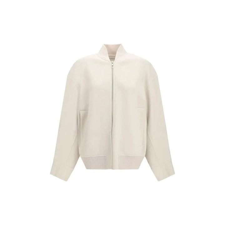 Max Mara Sample Sale | Max Mara Beige Wool Oves Aries Full-Length Jacket - | Designer outlet