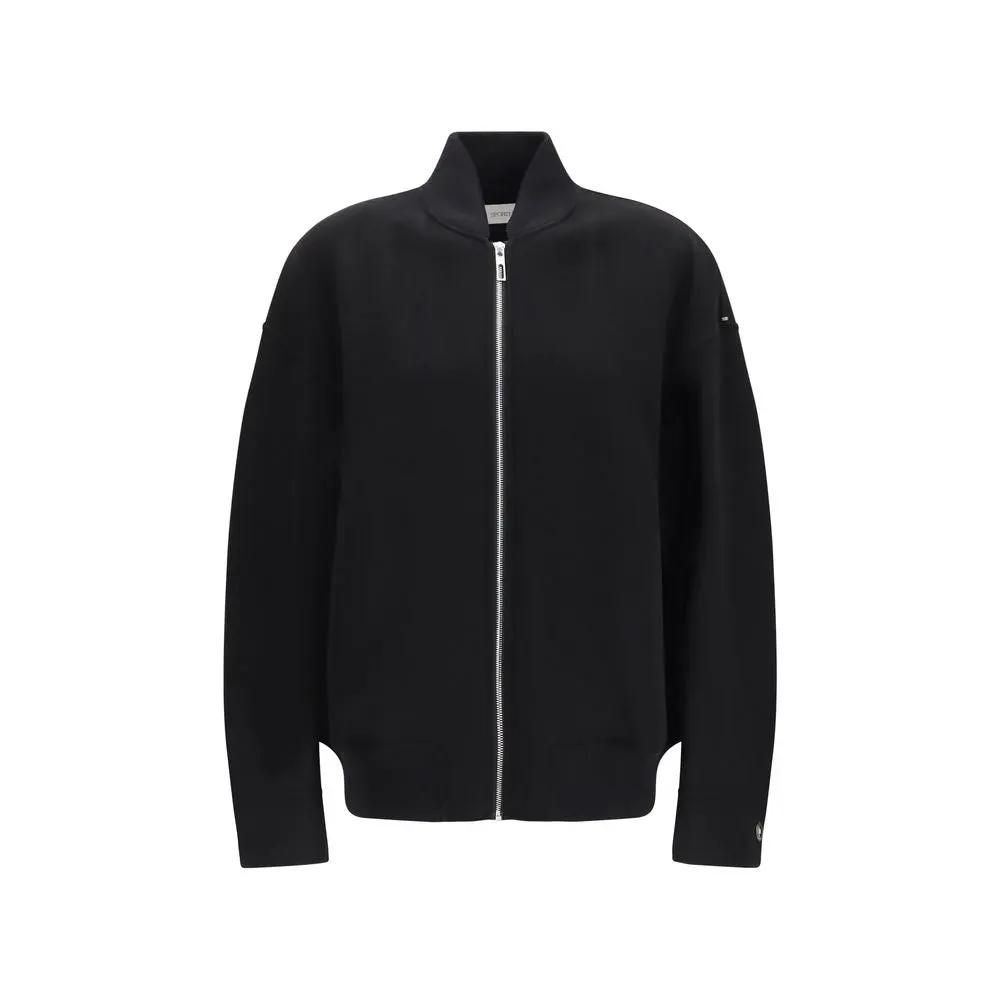Max Mara Sample Sale | Max Mara Black Wool Oves Aries Full-Length Jacket - | Designer outlet