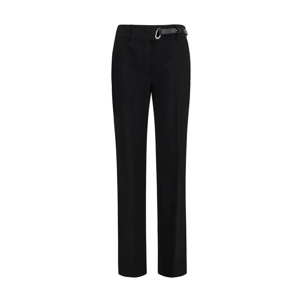 Max Mara Sample Sale | Max Mara Black Viscose Casual Pants - | Designer outlet