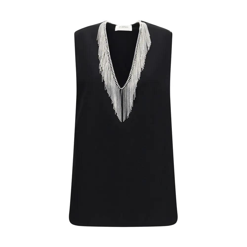 Max Mara Sample Sale | Max Mara Black Polyester Shirt - | Designer outlet