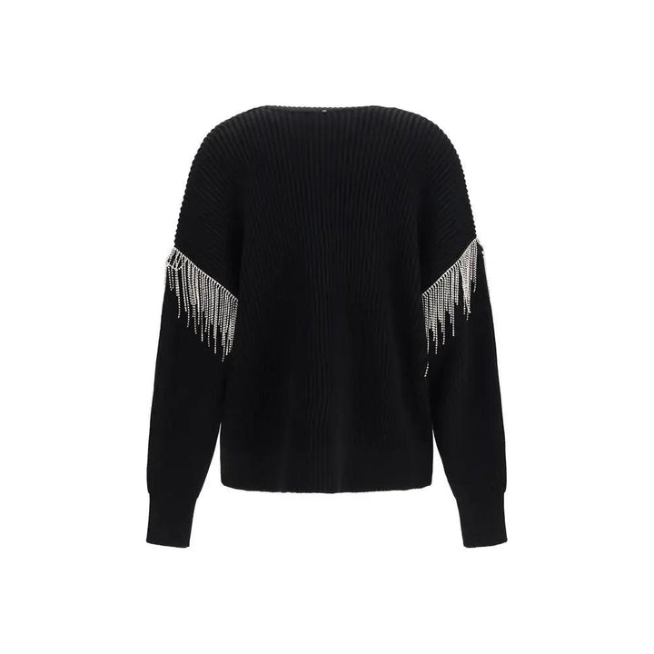 Max Mara Sample Sale | Max Mara Black Wool Oves Aries Cardigan - | Designer outlet
