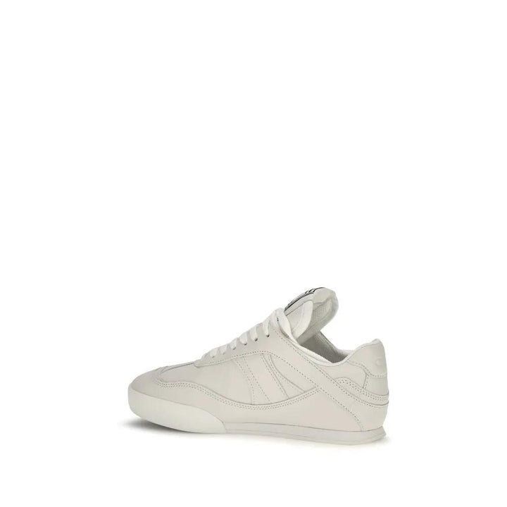 Chloé Sample Sale | Chloé White Calf Leather Bos Taurus Athletic Sneakers - | Designer outlet